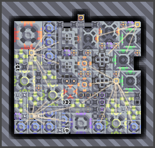 T2双'黑沙'抽水18X16控兵 Mindustry 蓝图缩略图