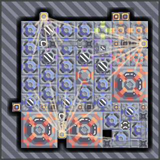 冲03孢'抽水14X14 Mindustry 蓝图缩略图