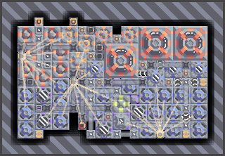 冲03沙暴'抽水'矿渣22X13控料'控厂 Mindustry 蓝图缩略图