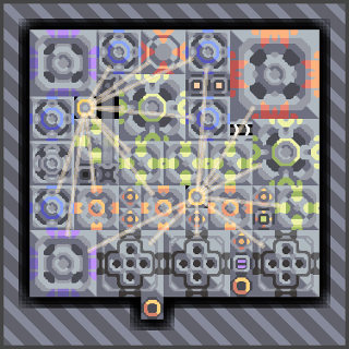 大硅03黑沙'铅矿'抽水13X12 Mindustry 蓝图缩略图
