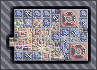 冲02抽水'废料16X11控料'控厂 Mindustry 蓝图缩略图