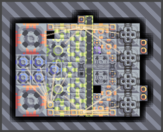 大硅04黑沙'抽水16X12控料 Mindustry 蓝图缩略图