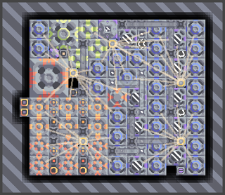 爆06黄沙'抽水18X16控料 Mindustry 蓝图缩略图