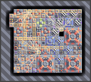 冲03浅水'废料15X14控料 Mindustry 蓝图缩略图