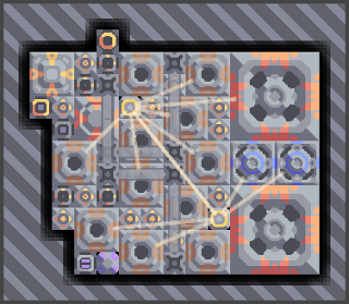 玻璃11沙地'贴核12X10wpx Mindustry 蓝图缩略图
